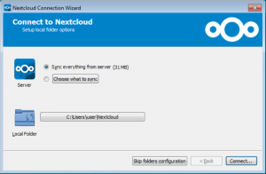 Setup: modifying the details